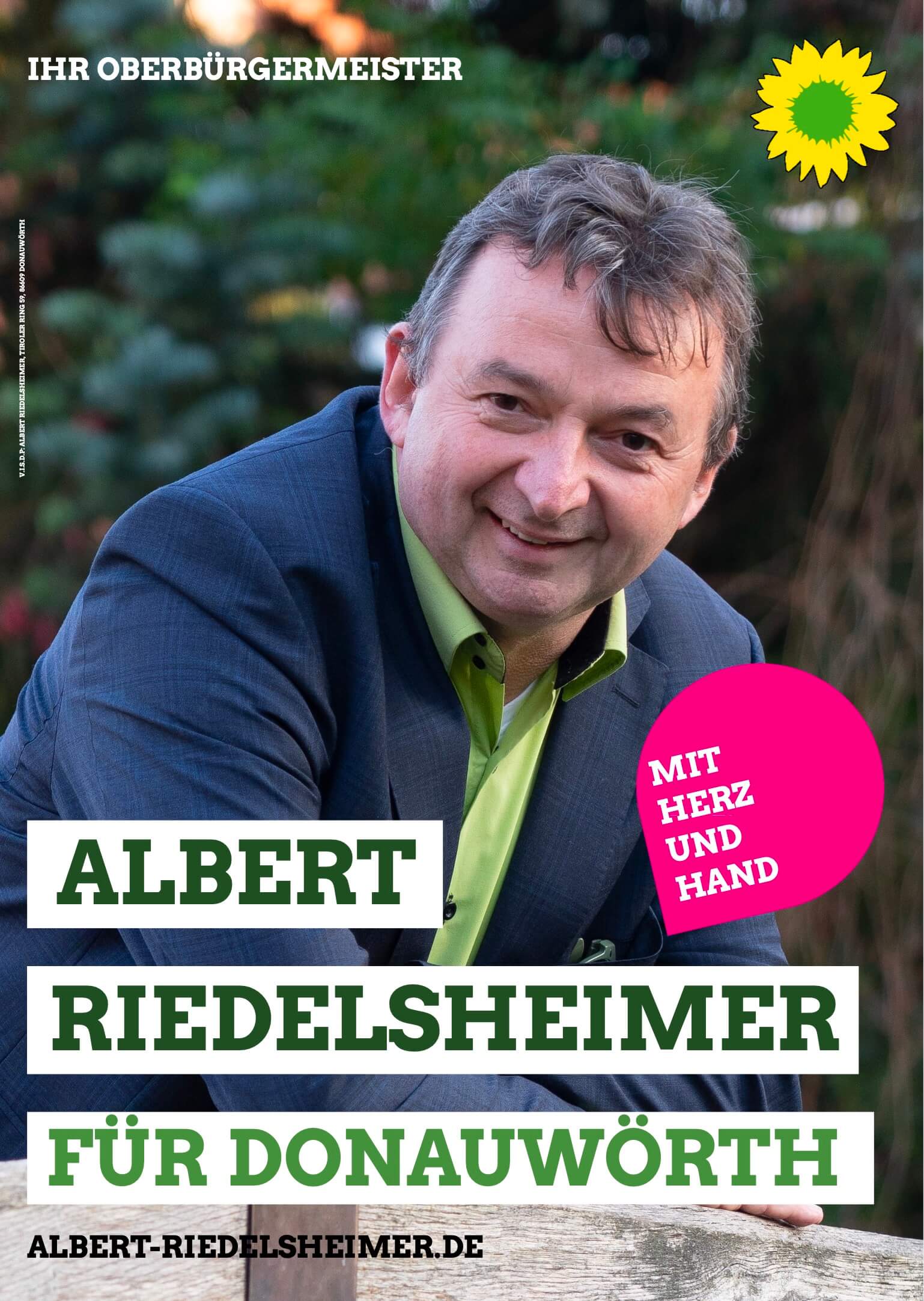Albert Riedelsheimer Bürgermeister für Donauwörth