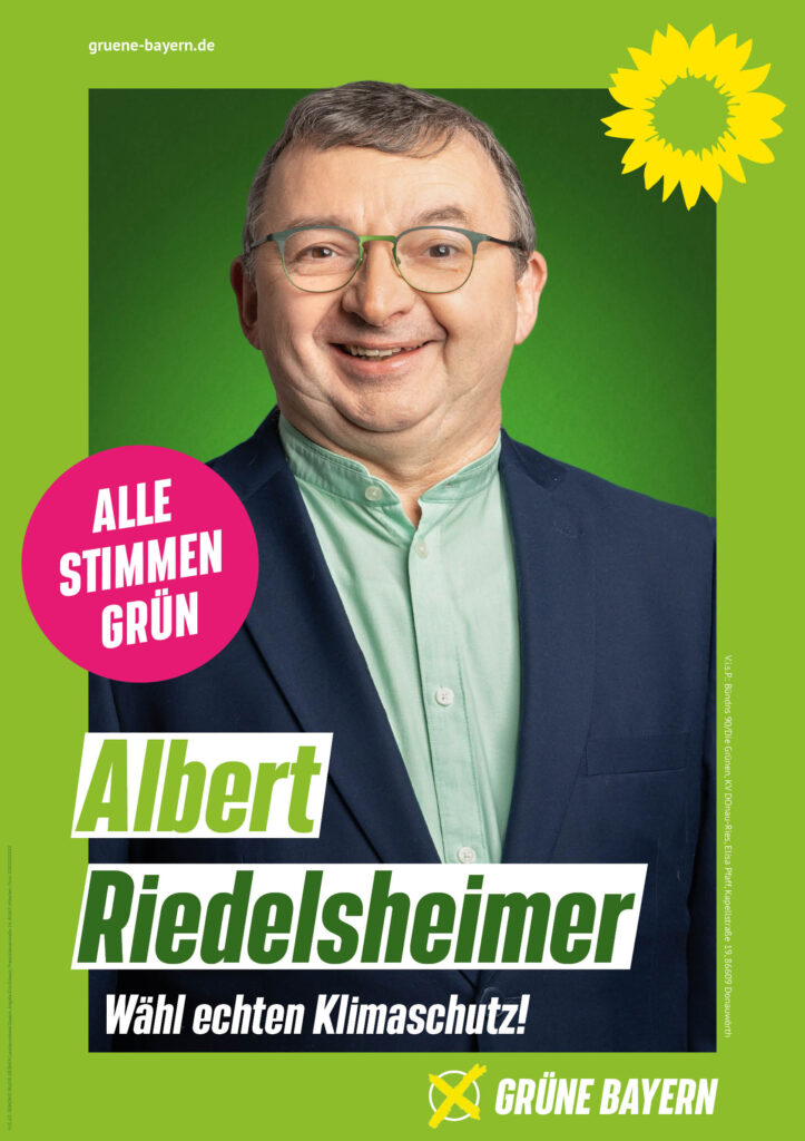 Wählen Sie Albert Riedelsheimer in den Bezirkstag